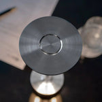 Modern Brass Cone LED Rechargeable Table Lamp 1-Light Lasson Living