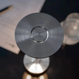 Modern Brass Cone LED Rechargeable Table Lamp 1-Light Lasson Living