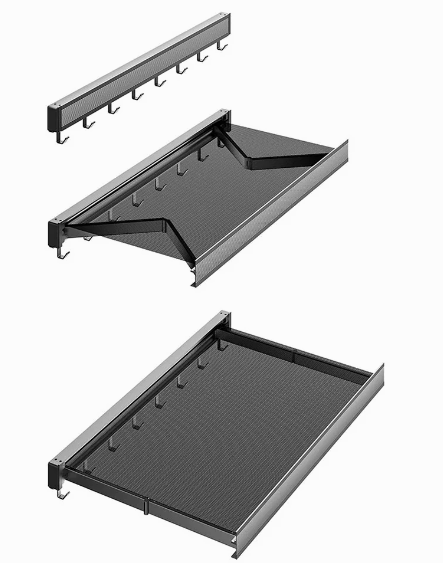 Storage Rack Retractable Invisible Space-Saving Drying Solution Preserve Your Clothes' Integrity - Image 8
