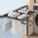 Storage Rack Retractable Invisible Space-Saving Drying Solution Preserve Your Clothes' Integrity - Image 2