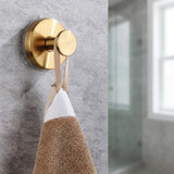 Twist-Lock Suction Cup Wall Hooks 2-Piece Set For Smooth Surfaces - Image 1