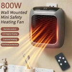 SusanSmith Mini Heater With Quick Heating Remote Control Portable Electric Ceramic For Room Use - Image 5