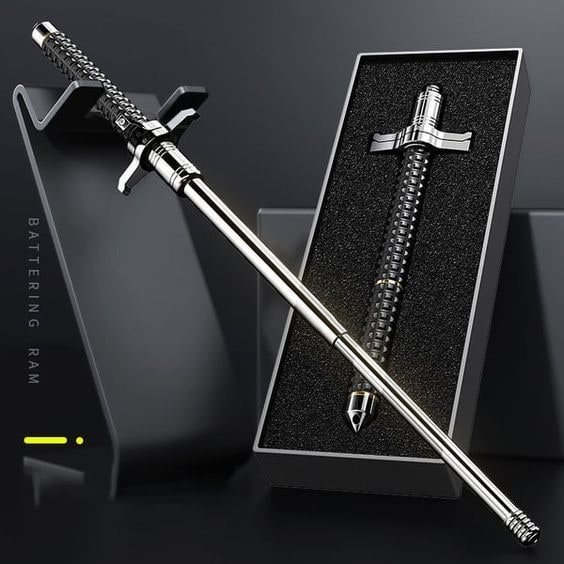 Tactical Retractable Baton Multi-Purpose Hiking Stick For Men - Image 1