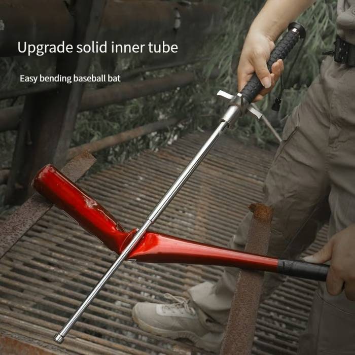 Tactical Retractable Baton Multi-Purpose Hiking Stick For Men - Image 6