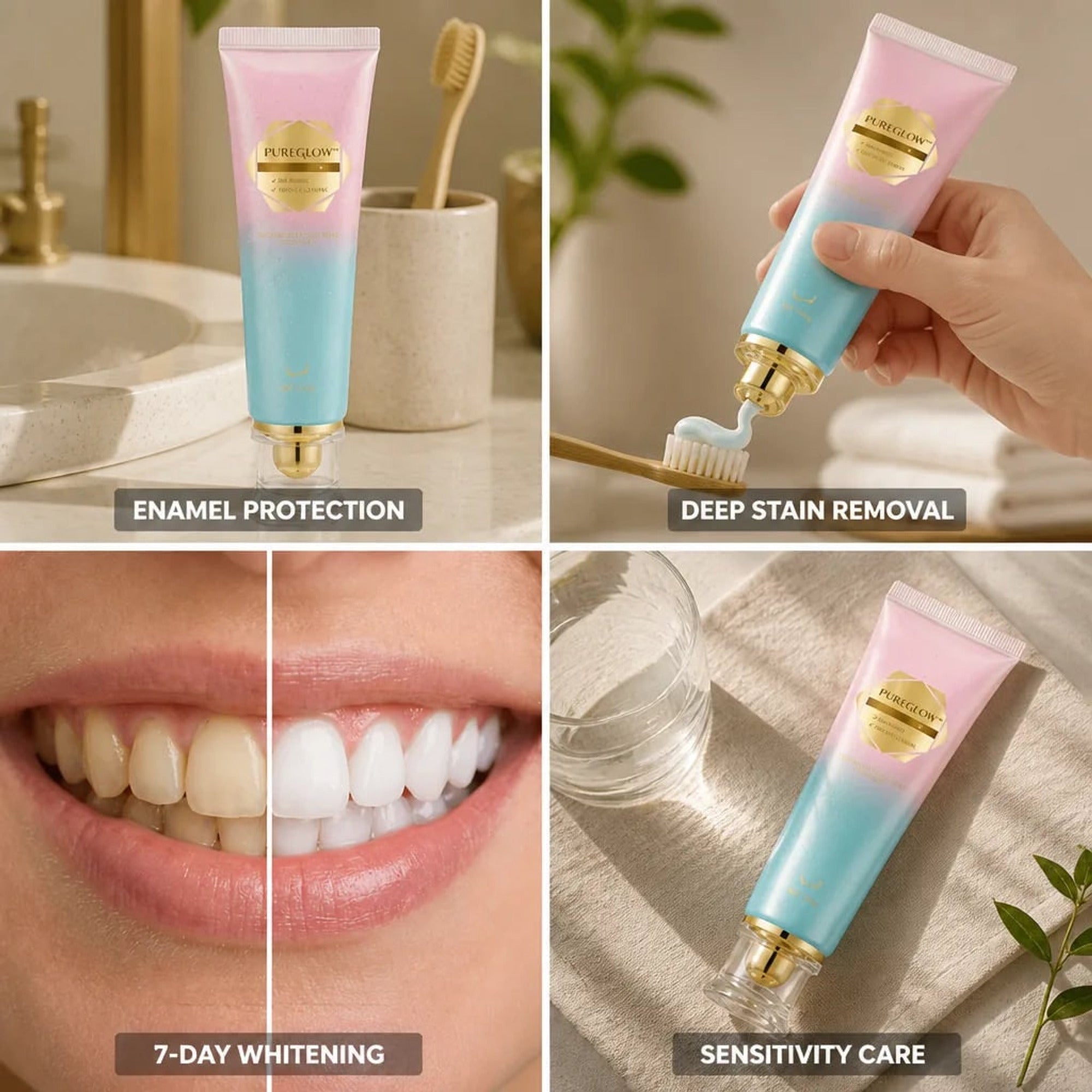 Teeth Whitening Kit With Niacinamide Enamel Care For 7-Day Visible Results - Image 3