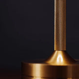 Modern Brass Cone LED Rechargeable Table Lamp 1-Light Lasson Living