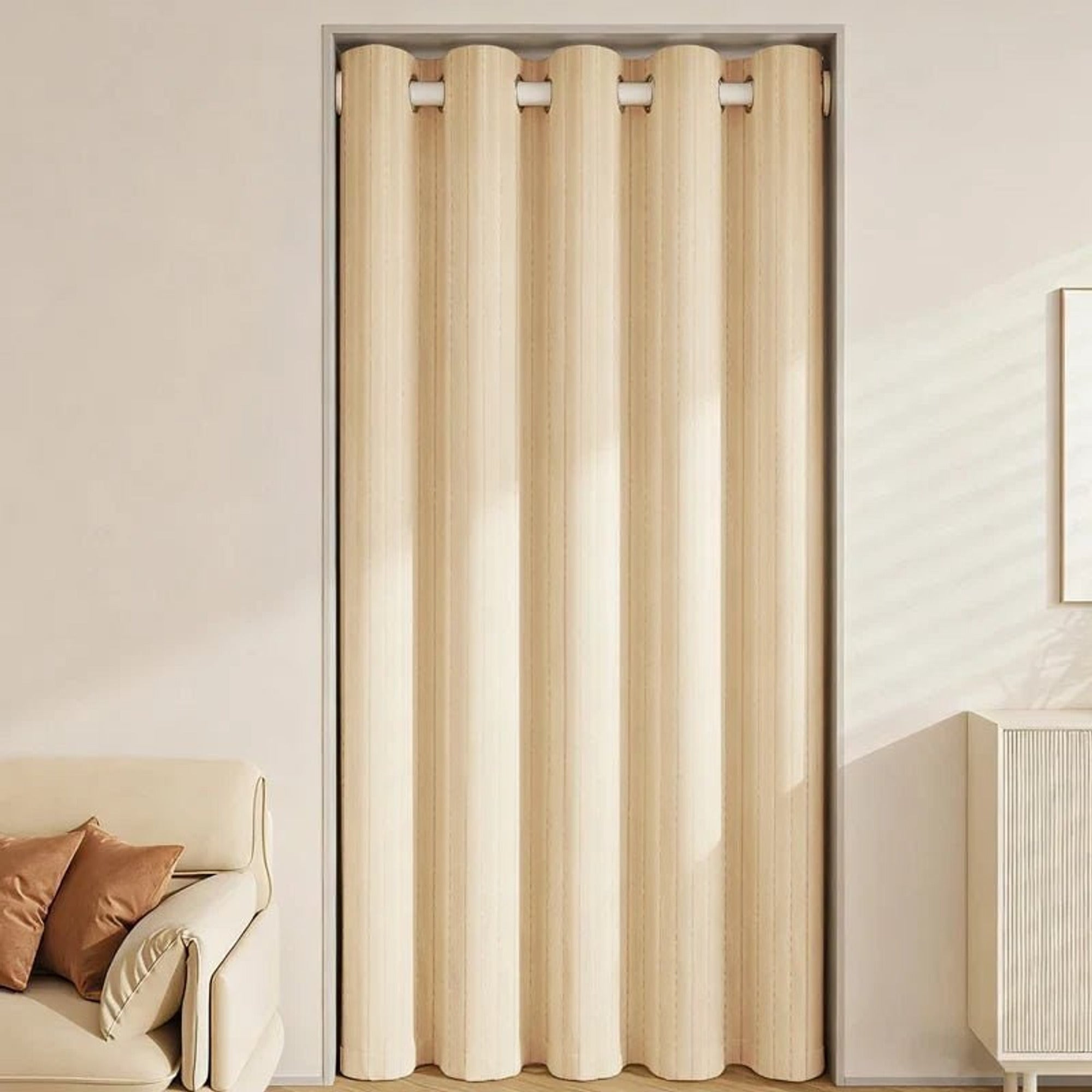 Thermal Insulated Curtain Heavy Climate-Insulated Winter For Warmth And Comfort Effective Insulation Window - Image 2