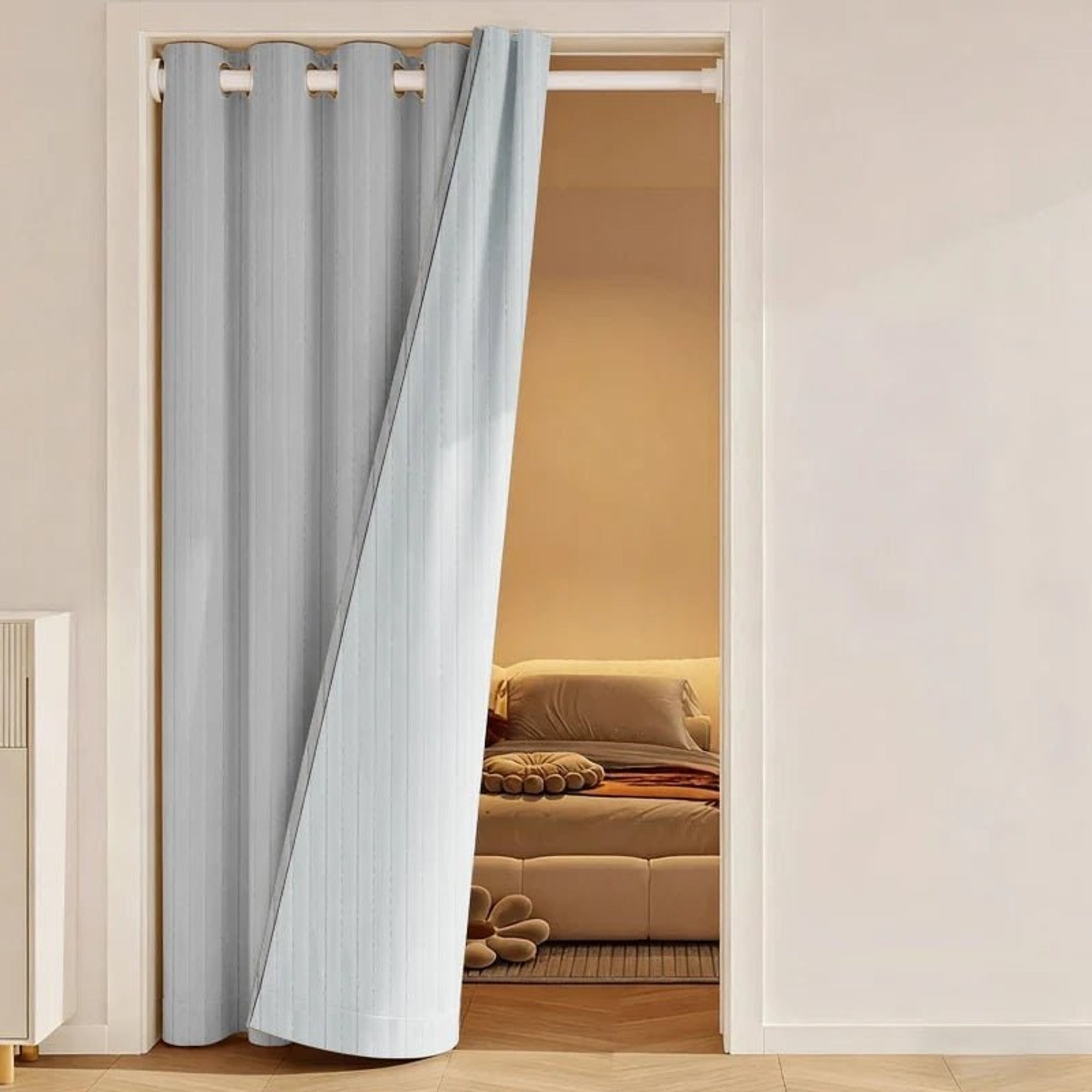 Thermal Insulated Curtain Heavy Climate-Insulated Winter For Warmth And Comfort Effective Insulation Window - Image 3
