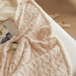 Thick Fleece Blanket With Quilted Lambswool Texture - Image 8