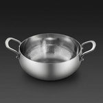 Titanium Casserole Deep Chef's Pan With No Coatings To Wear Out - Image 9