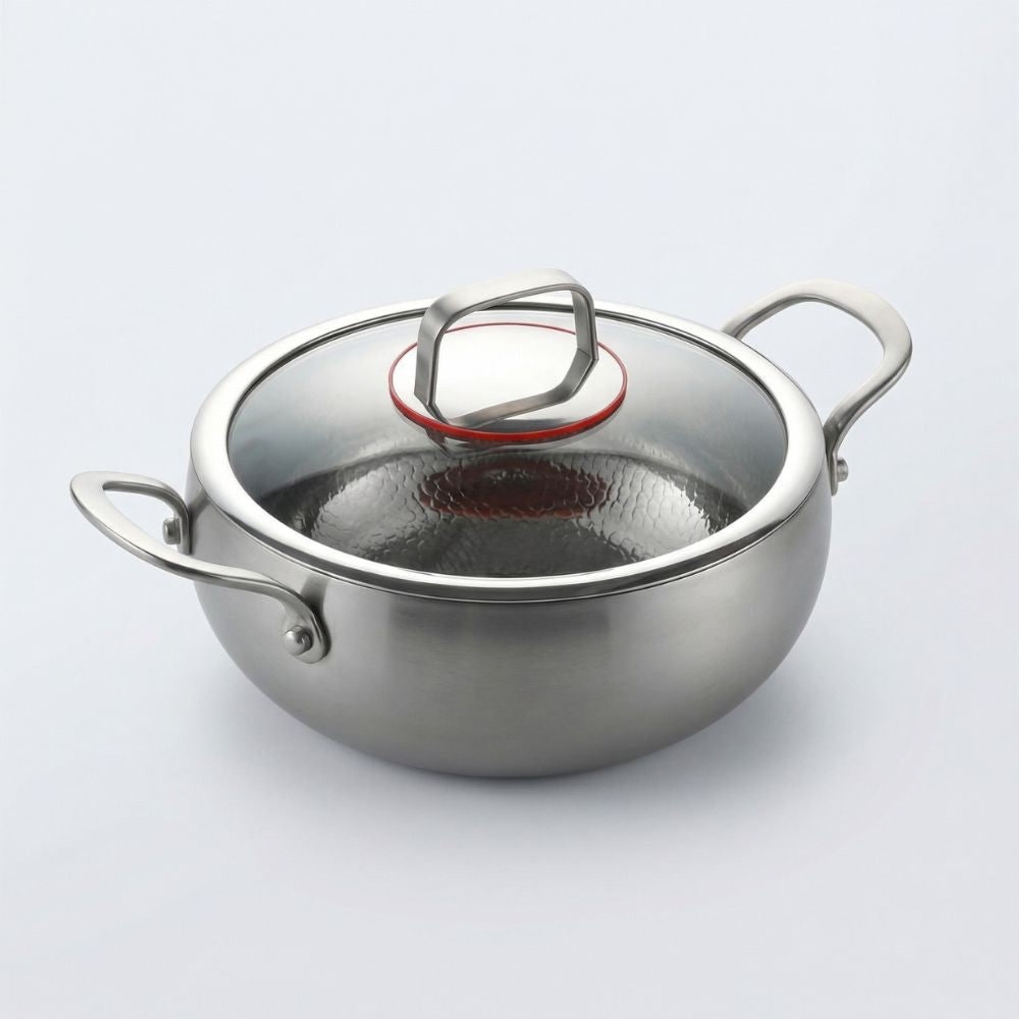 Titanium Casserole Deep Chef's Pan With No Coatings To Wear Out - Image 8