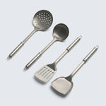 Titanium Chef Utensil Set Ultra-Light & Durable Kitchen Tools With Long Handles For Professional Cooking - Image 1