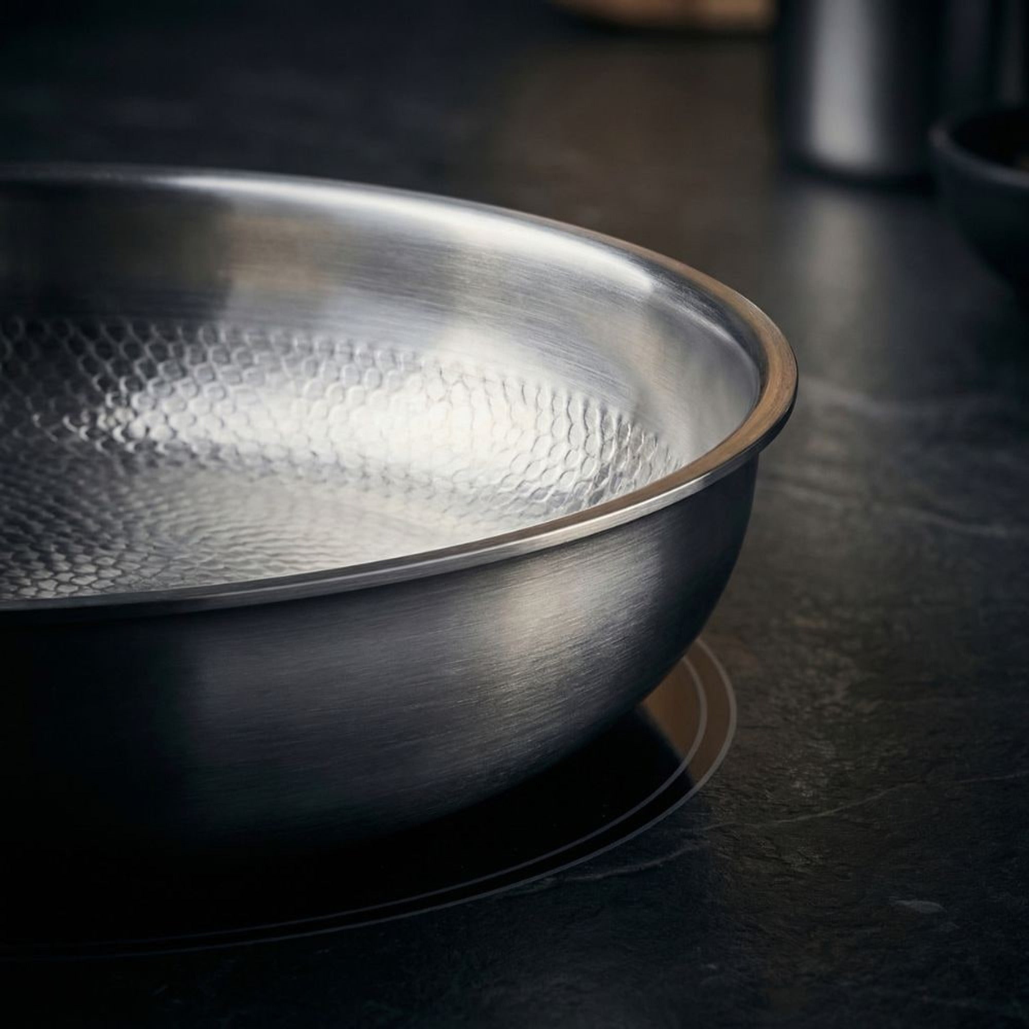Titanium Frying Pan With Pure Hammered Precision And Induction Ready Non Stick Surface Built To Last - Image 8