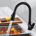 Touch Kitchen Faucet With Pull-Out Spray Head In Stainless Steel - Image 1