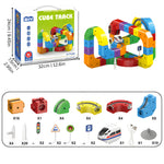 Tracki 3D Train Building Set For Kids Stem Toy With Rechargeable Train - Image 8
