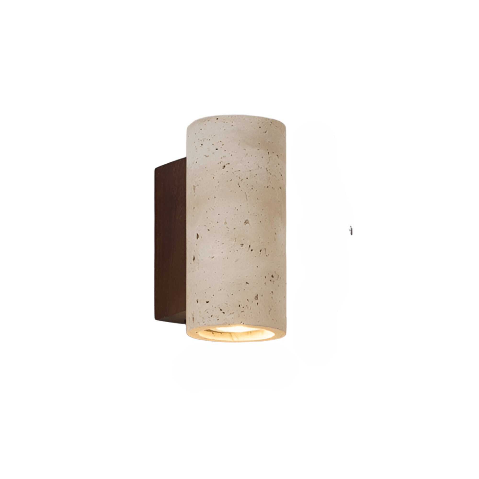 Travertine Stone Wall Light Hardwired Up And Down Bedroom - Image 1