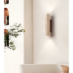 Travertine Stone Wall Light Hardwired Up And Down Bedroom - Image 11