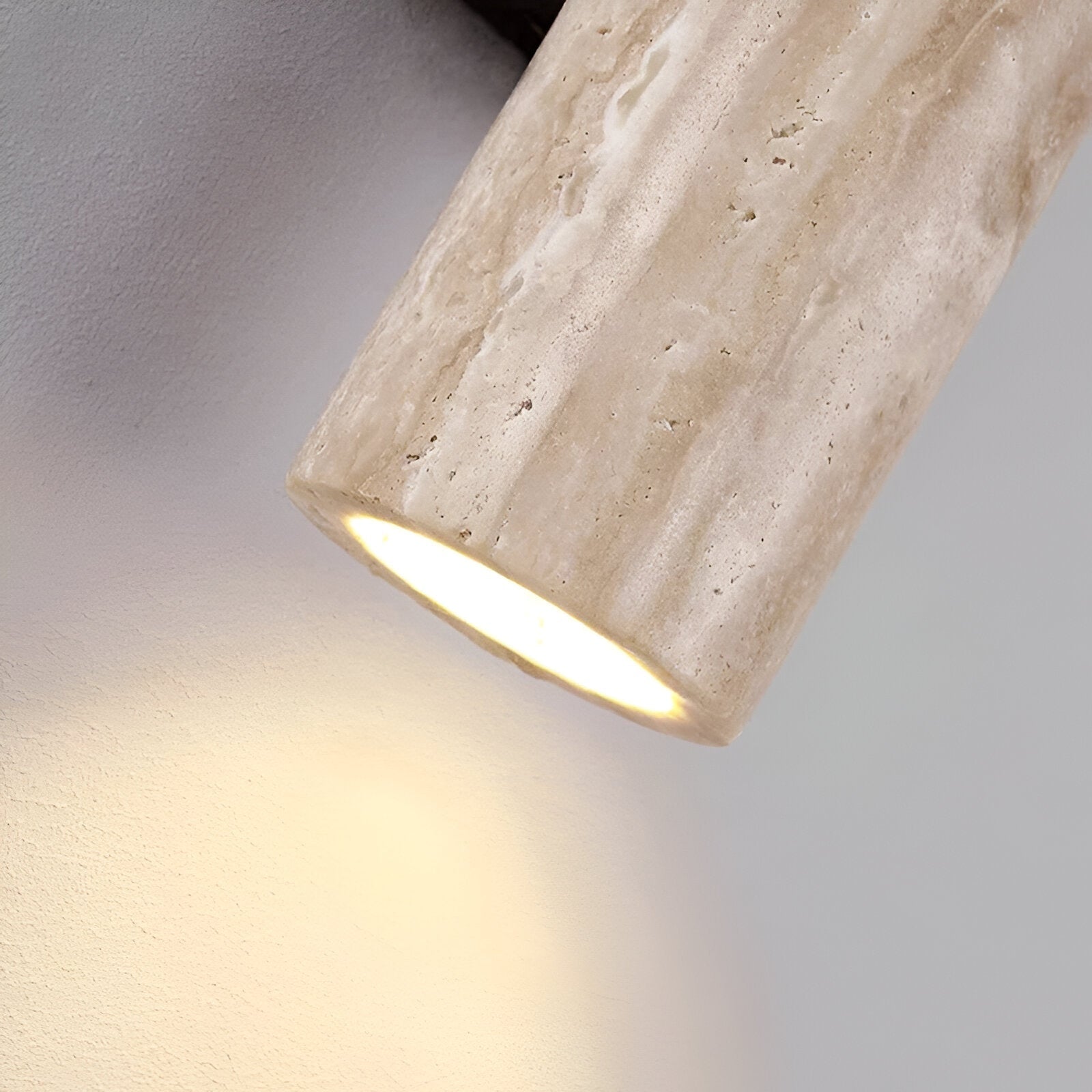 Travertine Stone Wall Light Hardwired Up And Down Bedroom - Image 13