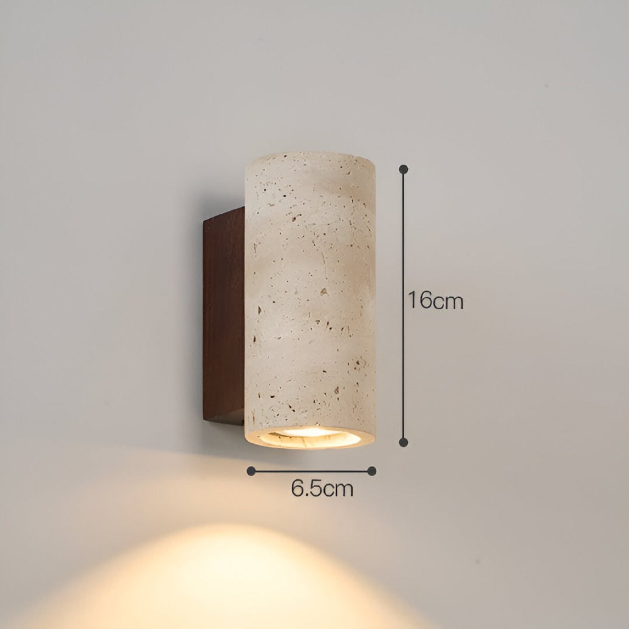 Travertine Stone Wall Light Hardwired Up And Down Bedroom - Image 16