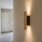 Travertine Stone Wall Light Hardwired Up And Down Bedroom - Image 21