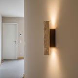 Travertine Stone Wall Light Hardwired Up And Down Bedroom - Image 21