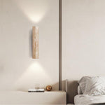 Travertine Stone Wall Light Hardwired Up And Down Bedroom - Image 3