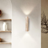 Travertine Stone Wall Light Hardwired Up And Down Bedroom - Image 4