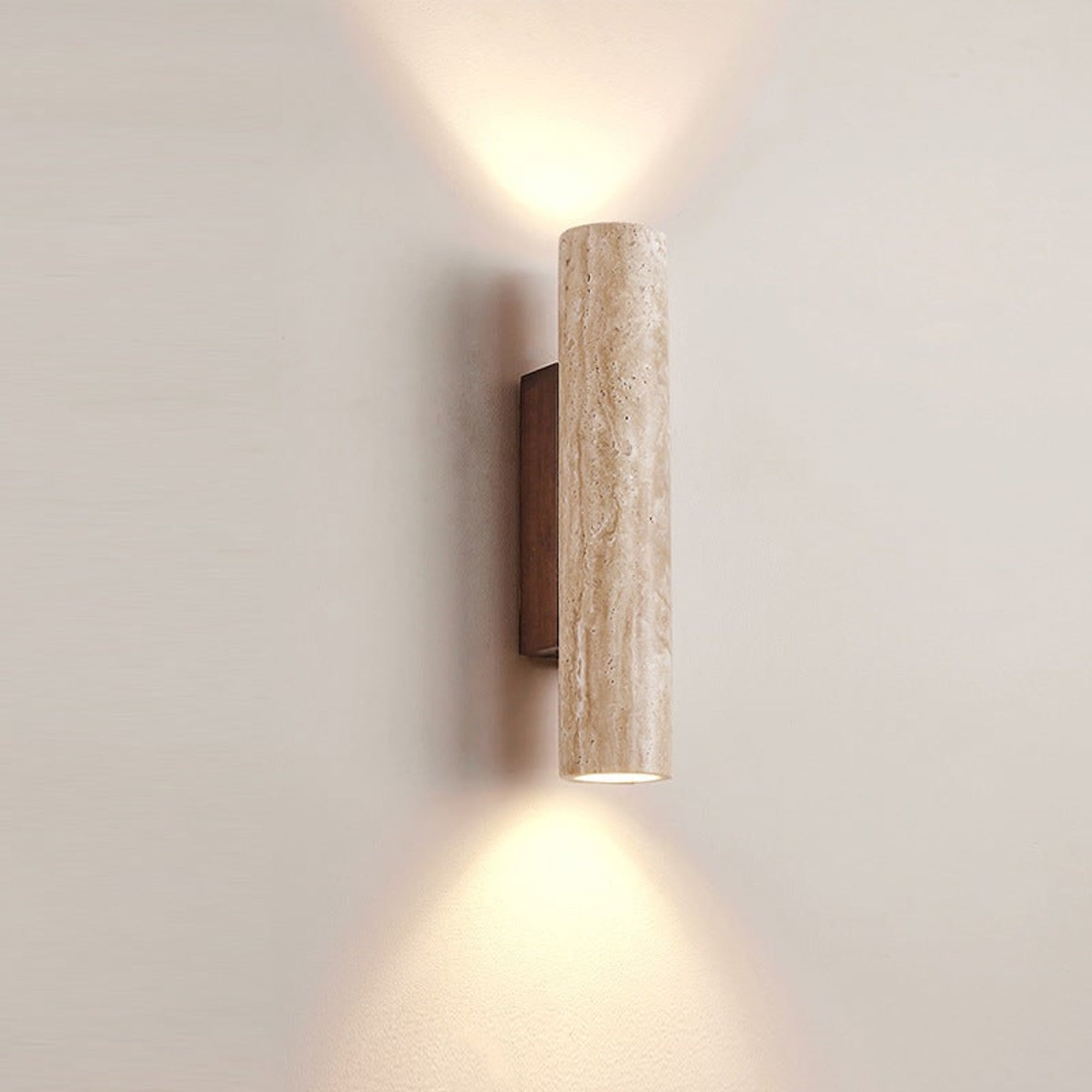 Travertine Stone Wall Light Hardwired Up And Down Bedroom - Image 6