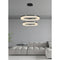 Triple Tier Ring LED Chandelier With Integrated Acrylic - Image 11