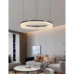 Triple Tier Ring LED Chandelier With Integrated Acrylic - Image 12