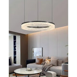 Triple Tier Ring LED Chandelier With Integrated Acrylic - Image 12