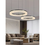 Triple Tier Ring LED Chandelier With Integrated Acrylic - Image 13