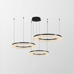 Triple Tier Ring LED Chandelier With Integrated Acrylic - Image 20