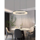 Triple Tier Ring LED Chandelier With Integrated Acrylic - Image 9