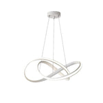 Twisted Ribbon LED Chandeliers With Adjustable Height - Image 4