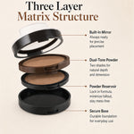Two-Tone Waterproof Eyebrow Powder Stamp For Natural Even Brows - Image 11