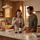 USB Rechargeable Stainless Steel Wine Aerator Pourer With One-Touch Dispensing - Image 2