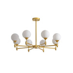 Vatnuvyi Minimalist Glass Globe Chandeliers - Image 1