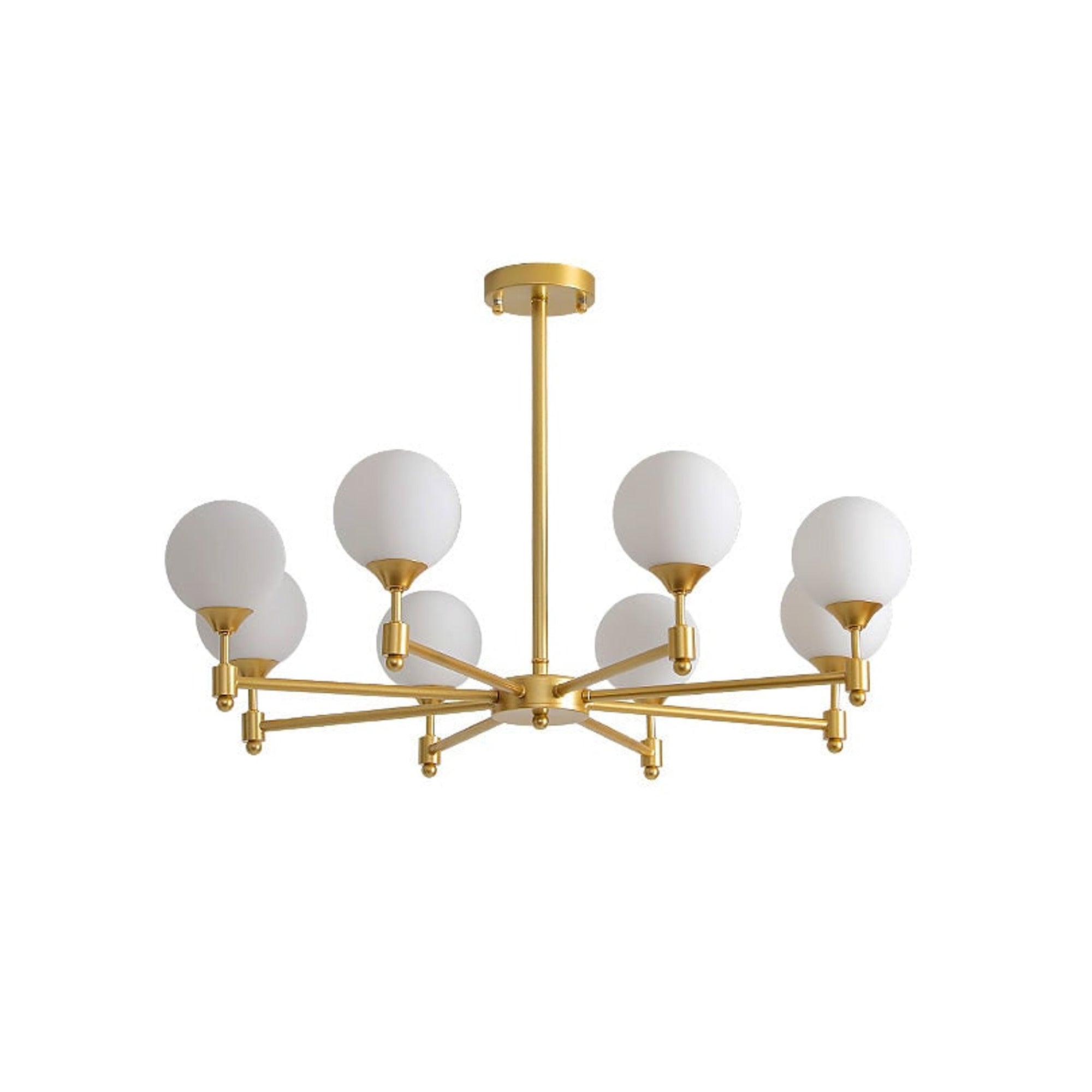 Vatnuvyi Minimalist Glass Globe Chandeliers - Image 1