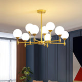 Vatnuvyi Minimalist Glass Globe Chandeliers - Image 12