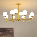 Vatnuvyi Minimalist Glass Globe Chandeliers - Image 13
