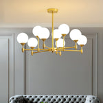Vatnuvyi Minimalist Glass Globe Chandeliers - Image 14