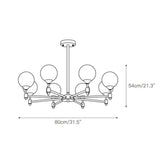 Vatnuvyi Minimalist Glass Globe Chandeliers - Image 15