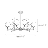 Vatnuvyi Minimalist Glass Globe Chandeliers - Image 16