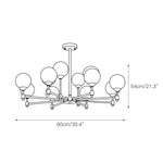 Vatnuvyi Minimalist Glass Globe Chandeliers - Image 17