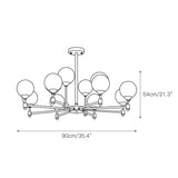 Vatnuvyi Minimalist Glass Globe Chandeliers - Image 17