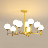 Vatnuvyi Minimalist Glass Globe Chandeliers - Image 2