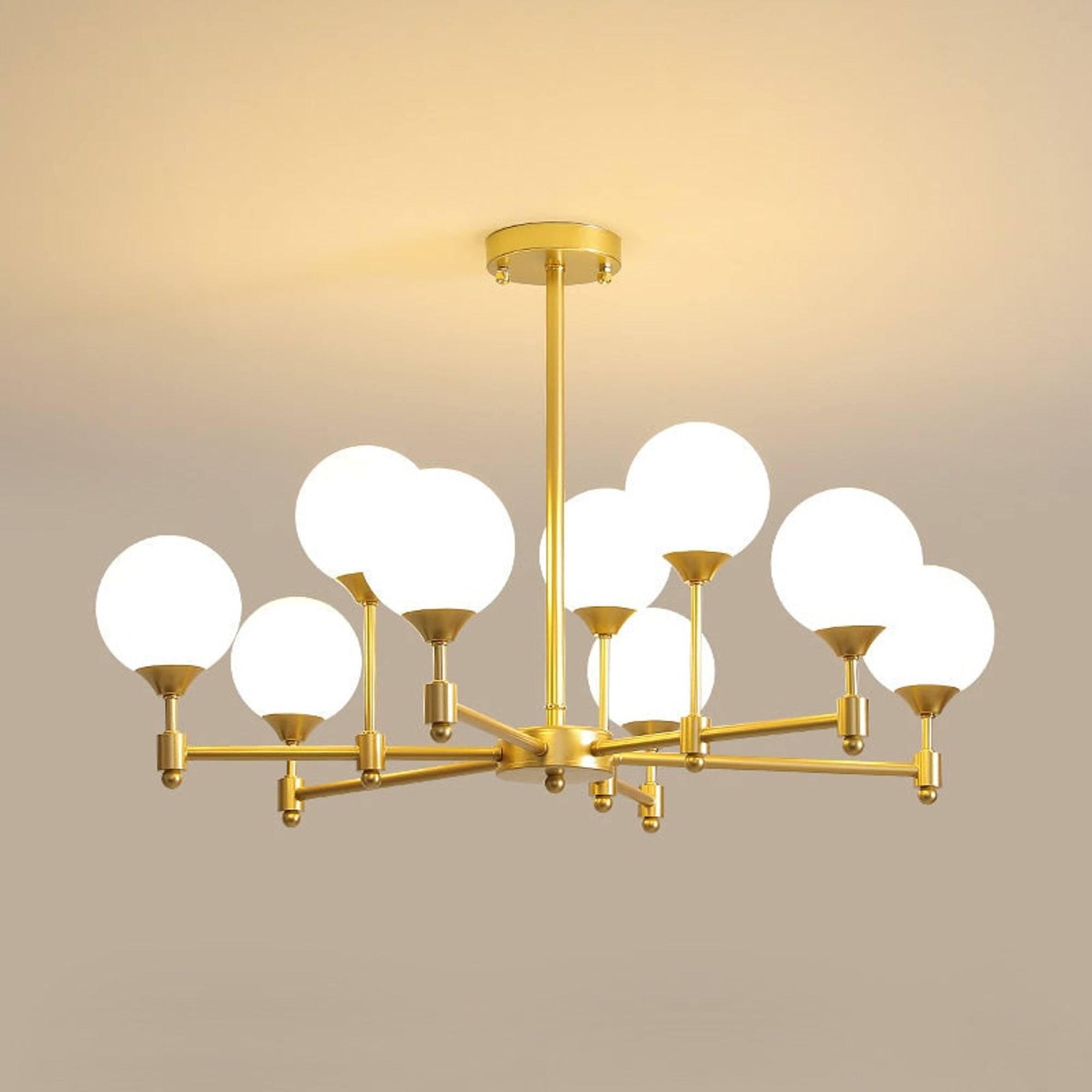 Vatnuvyi Minimalist Glass Globe Chandeliers - Image 9
