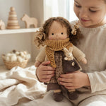 Handmade Waldorf Doll For Children With Loving Details - Image 1