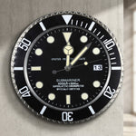 Modern Designer Wall Clock With Luminous Hands - Image 2